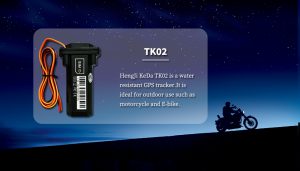 waterproof GPS tracker for motorcycle and E-bike