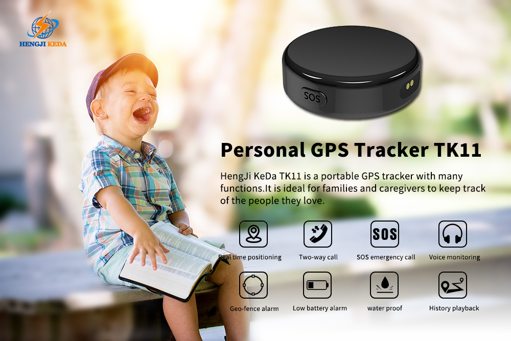 Personal GPS tracker for children and elderly